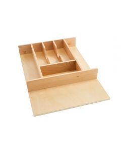 Cutlery Tray Insert 2.875\" Natural Wood Maple
